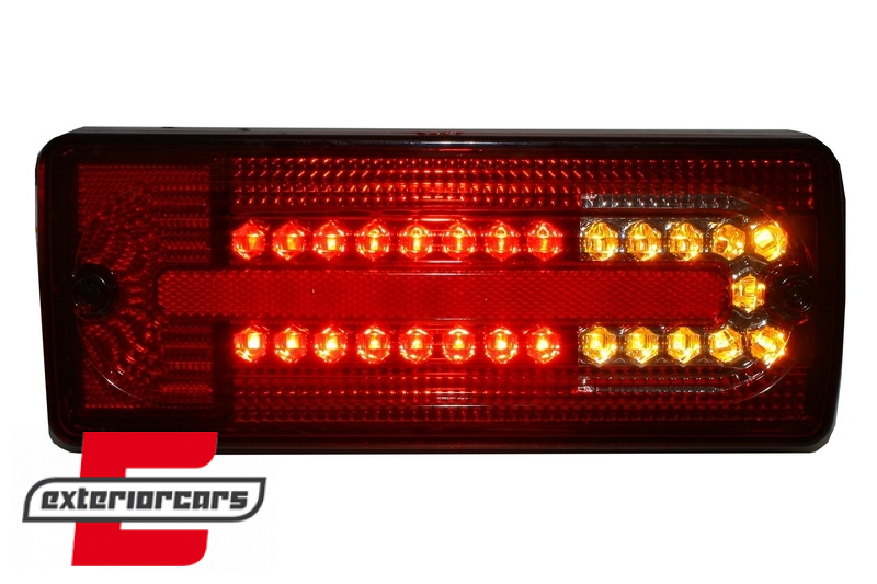 Full LED stražnja svjetla (crvena/kristal) / Mercedes G-klasa W463 (1989-2015), TLMBW463RC
