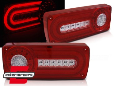 Full LED stražnja svjetla (crvena/kristal) / Mercedes G-klasa W463 (1990-2012), LDMEA6