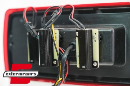 Full LED stražnja svjetla (crvena/kristal)  / Mercedes G-klasa W463 (1990-2012), LDMEB0