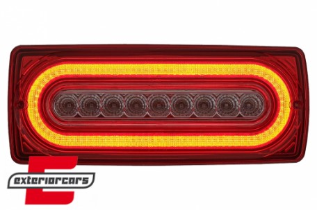 Full LED stražnja svjetla (crvena/kristal)  / Mercedes G-klasa W463 (1990-2012), LDMEB0