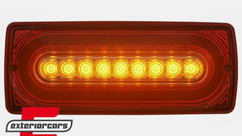Full LED stražnja svjetla (crvena/kristal)  / Mercedes G-klasa W463 (1990-2012), LDMEB0