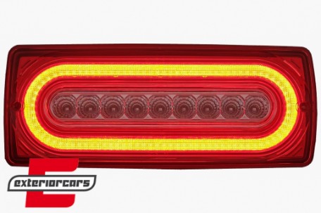 Full LED stražnja svjetla (crvena/kristal)  / Mercedes G-klasa W463 (1990-2012), LDMEB0