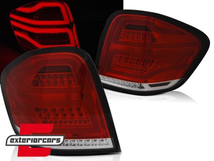 Full LED stražnja svjetla (crvena/kristal) / Mercedes ML klasa W164 (2005-2008), LDMEA9