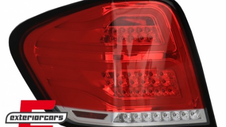 Full LED stražnja svjetla (crvena/kristal) / Mercedes ML klasa W164 (2005-2008), LDMEA9