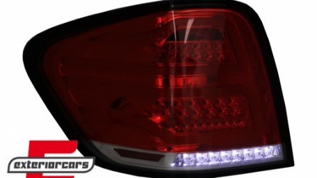 Full LED stražnja svjetla (crvena/kristal) / Mercedes ML klasa W164 (2005-2008), LDMEA9