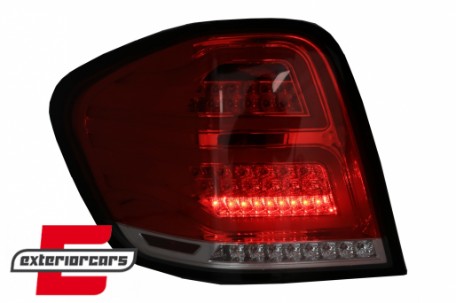 Full LED stražnja svjetla (crvena/kristal) / Mercedes ML klasa W164 (2005-2008), LDMEA9
