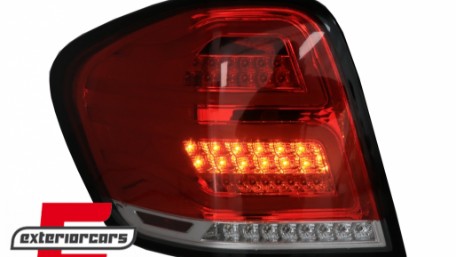 Full LED stražnja svjetla (crvena/kristal) / Mercedes ML klasa W164 (2005-2008), LDMEA9