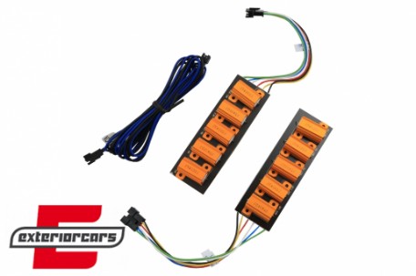 Full LED stražnja svjetla (crvena/kristal) / Mercedes ML klasa W164 (2005-2008), LDMEA9