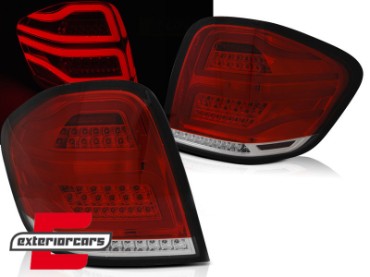 Full LED stražnja svjetla (crvena/kristal) / Mercedes ML klasa W164 Facelift (2009-2011), LDMEC1