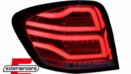 Full LED stražnja svjetla (crvena/kristal) / Mercedes ML klasa W164 Facelift (2009-2011), LDMEC1