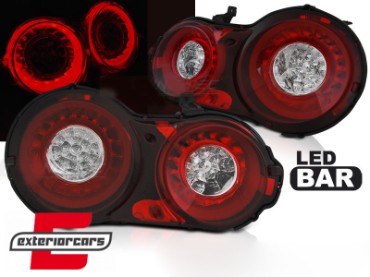 Full LED stražnja svjetla (crvena/kristal) / Nissan GT-R (2008-11.2013), LDNI01