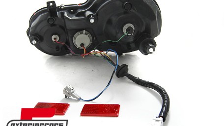 Full LED stražnja svjetla (crvena/kristal) / Nissan GT-R (2008-11.2013), LDNI01