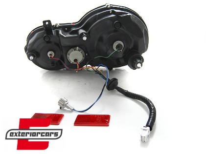 Full LED stražnja svjetla (crvena/kristal) / Nissan GT-R (2008-11.2013), LDNI01
