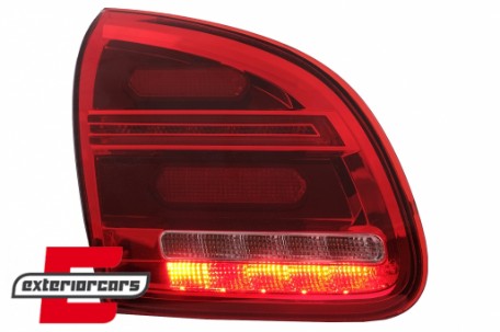 Full LED stražnja svjetla (crvena/kristal) / Porsche Cayenne 958 (2010-2014), LDPO29