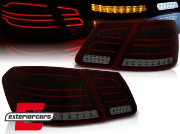 Full LED stražnja svjetla (crvena/smoke) / Mercedes E-klasa W212 limuzina (2009-2013), LDME88