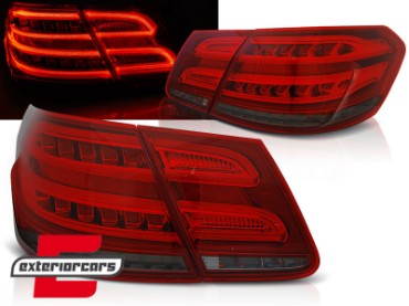 Full LED stražnja svjetla (crvena/smoke) / Mercedes E-klasa W212 limuzina (2009-2013), LDME98