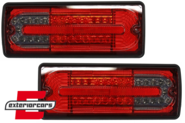 Full LED stražnja svjetla (crvena/smoke) / Mercedes G-klasa W463 (1989-2015), TLMBW463RS