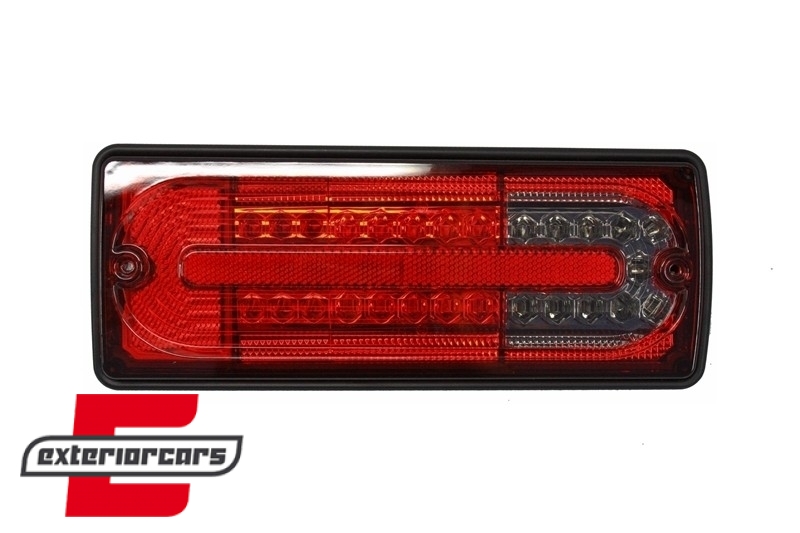 Full LED stražnja svjetla (crvena/smoke) / Mercedes G-klasa W463 (1989-2015), TLMBW463RS