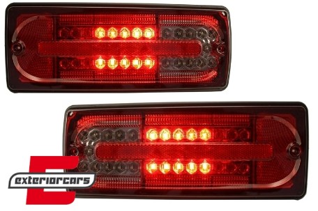Full LED stražnja svjetla (crvena/smoke) / Mercedes G-klasa W463 (1989-2015), TLMBW463RS