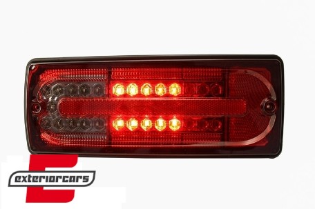 Full LED stražnja svjetla (crvena/smoke) / Mercedes G-klasa W463 (1989-2015), TLMBW463RS