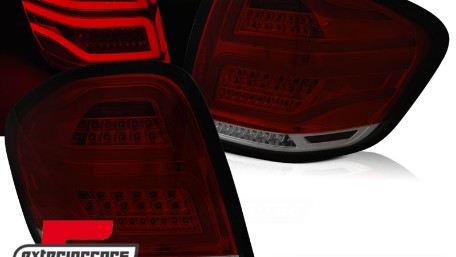Full LED stražnja svjetla (crvena/smoke) / Mercedes ML klasa W164 Facelift (2009-2011), LDMEC2