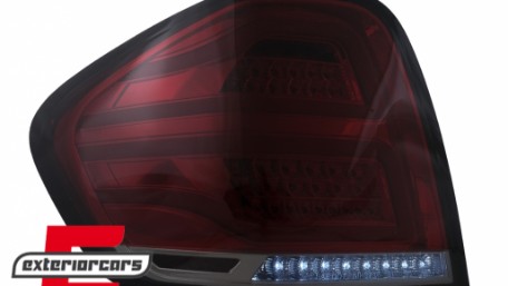 Full LED stražnja svjetla (crvena/smoke) / Mercedes ML klasa W164 Facelift (2009-2011), LDMEC2