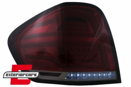 Full LED stražnja svjetla (crvena/smoke) / Mercedes ML klasa W164 Facelift (2009-2011), LDMEC2