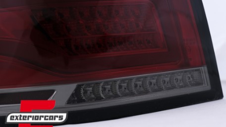Full LED stražnja svjetla (crvena/smoke) / Mercedes ML klasa W164 Facelift (2009-2011), LDMEC2
