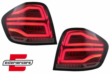 Full LED stražnja svjetla (crvena/smoke) / Mercedes ML klasa W164 Facelift (2009-2011), LDMEC2