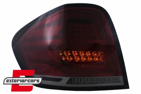 Full LED stražnja svjetla (crvena/smoke) / Mercedes ML klasa W164 Facelift (2009-2011), LDMEC2