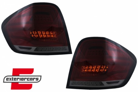 Full LED stražnja svjetla (crvena/smoke) / Mercedes ML klasa W164 Facelift (2009-2011), LDMEC2
