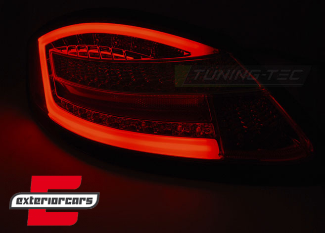 Full LED stražnja svjetla Dinamički Sekvencijalni žmigavci (crna) / PORSCHE BOXSTER CAYMAN (05-08), LDPO11