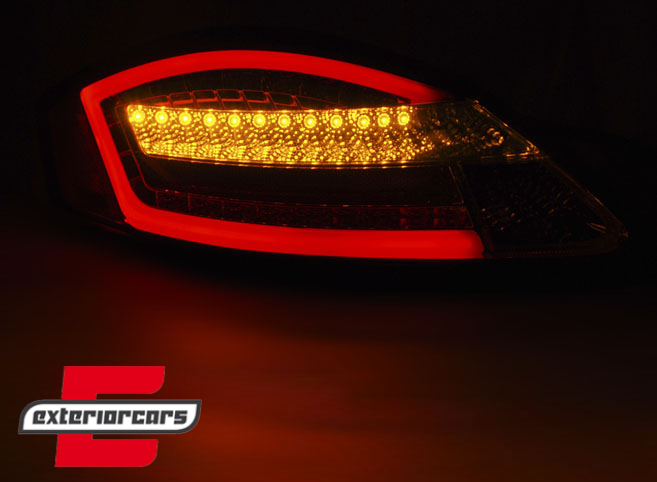Full LED stražnja svjetla Dinamički Sekvencijalni žmigavci (crna) / PORSCHE BOXSTER CAYMAN (05-08), LDPO11