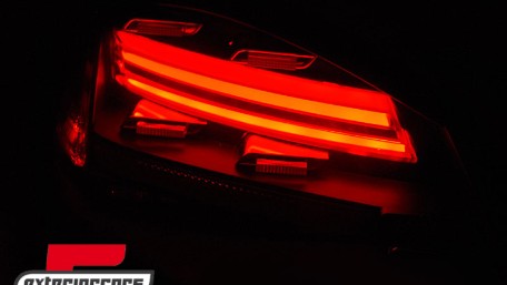 Full LED stražnja svjetla Dinamički Sekvencijalni žmigavci (crna/smoke) / PORSCHE BOXSTER/CAYMAN (09-12), LDPO23