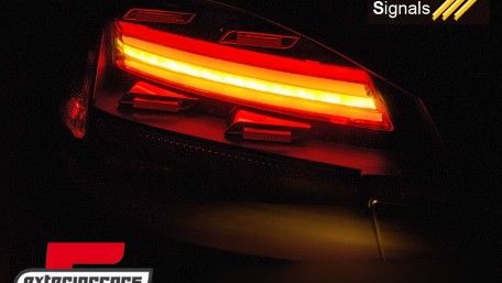 Full LED stražnja svjetla Dinamički Sekvencijalni žmigavci (crna/smoke) / PORSCHE BOXSTER/CAYMAN (09-12), LDPO23