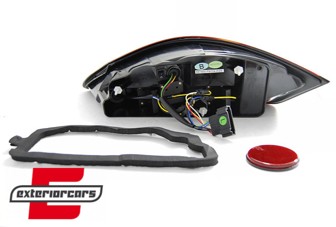 Full LED stražnja svjetla Dinamički Sekvencijalni žmigavci (crvena/smoke) / PORSCHE BOXSTER CAYMAN (05-08), LDPO09