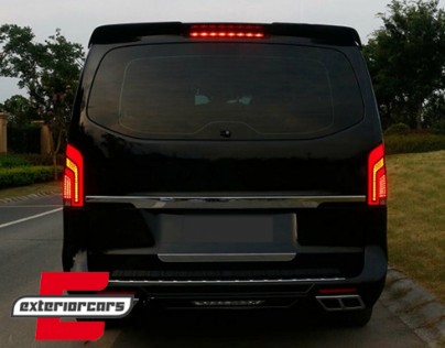 Full LED stražnja svjetla Dinamički Sekvencijalni žmigavci / Mercedes V-klasa W447 (2014-2019), TLMBW447FS