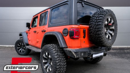 Full LED stražnja svjetla Dinamički StartUp & SEQ žmigavci (crvena) / Jeep Wrangler JL (2018-2023), LDCH34