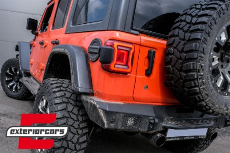 Full LED stražnja svjetla Dinamički StartUp & SEQ žmigavci (crvena) / Jeep Wrangler JL (2018-2023), LDCH34