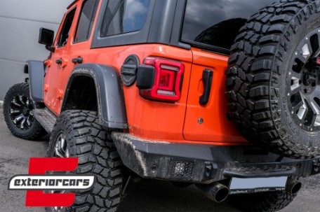 Full LED stražnja svjetla Dinamički StartUp & SEQ žmigavci (crvena) / Jeep Wrangler JL (2018-2023), LDCH34