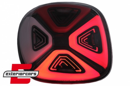 Full LED stražnja svjetla Dynamic Start-up (crvena/smoke) / Smart ForTwo C453 A453 ForFour W453 (2014-2019), LDSM01