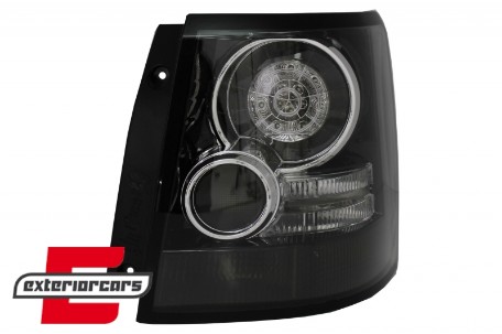Full LED stražnja svjetla Facelift Autobiography dizajn (crna) / Range Rover Sport L320 (2005-2013), TLRRSL320FS