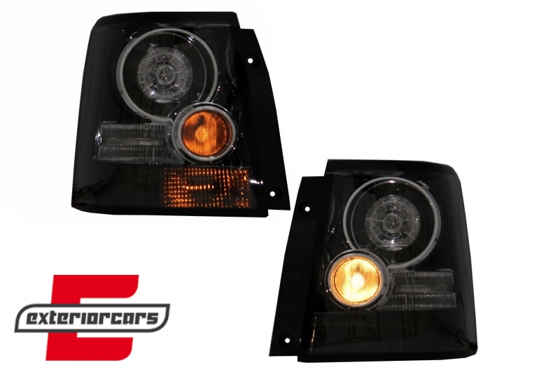 Full LED stražnja svjetla Facelift Autobiography dizajn (crna) / Range Rover Sport L320 (2005-2013), TLRRSL320FS