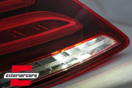 Full LED stražnja svjetla Facelift dizajn (crvena/kristal) / Mercedes S-klasa W222 (2013-2017), LDMEC6