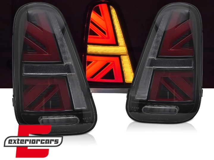 Full LED stražnja svjetla JCW dizajn (smoke) / MINI COOPER R50 R52 R53 (2001-2008), LDMC28