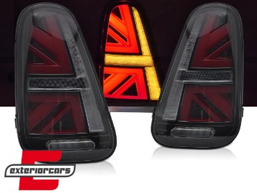 Full LED stražnja svjetla JCW dizajn (smoke) / MINI COOPER R50 R52 R53 (2001-2008), LDMC28
