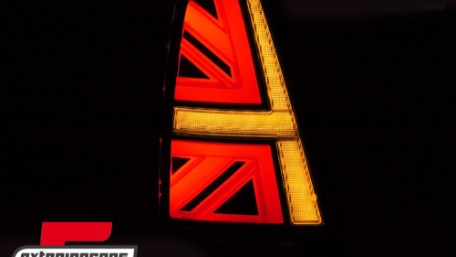 Full LED stražnja svjetla JCW dizajn (smoke) / MINI COOPER R50 R52 R53 (2001-2008), LDMC28