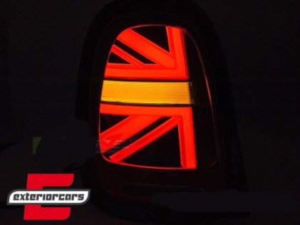 Full LED stražnja svjetla JCW dizajn (smoke) / MINI ONE F55 F56 F57 3V 5V Cabrio (2014-2018), LDMC19