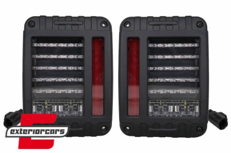 Full LED stražnja svjetla / JEEP Wrangler JK (2007-2017), TLJEWJKC