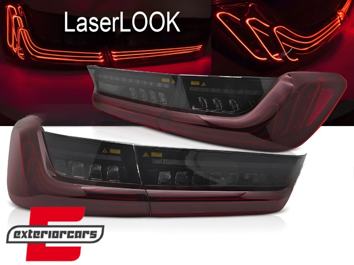 Full LED stražnja svjetla LASER look (crvena) / BMW serije 3 G20 limuzina (2018-2022), LDBML5